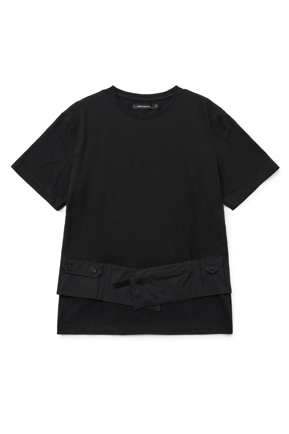 Hatchingroom - Belted Tee (Black) product image 1 | TRAB K-Fashion Australia