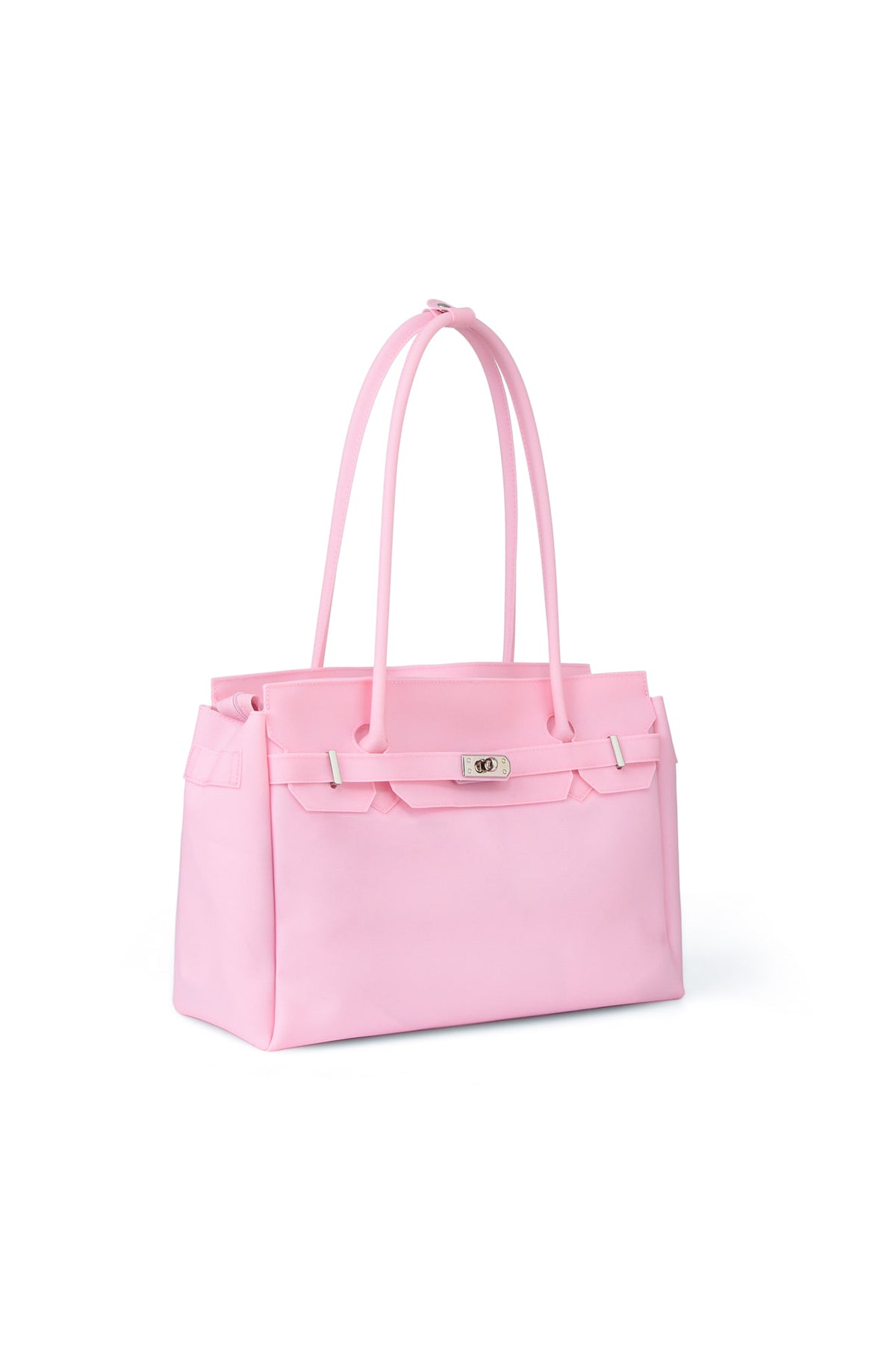 Deinet - [free Card Wallet] Jelly Two-Way Big Bag (Pink) product image 2 | TRAB K-Fashion Australia