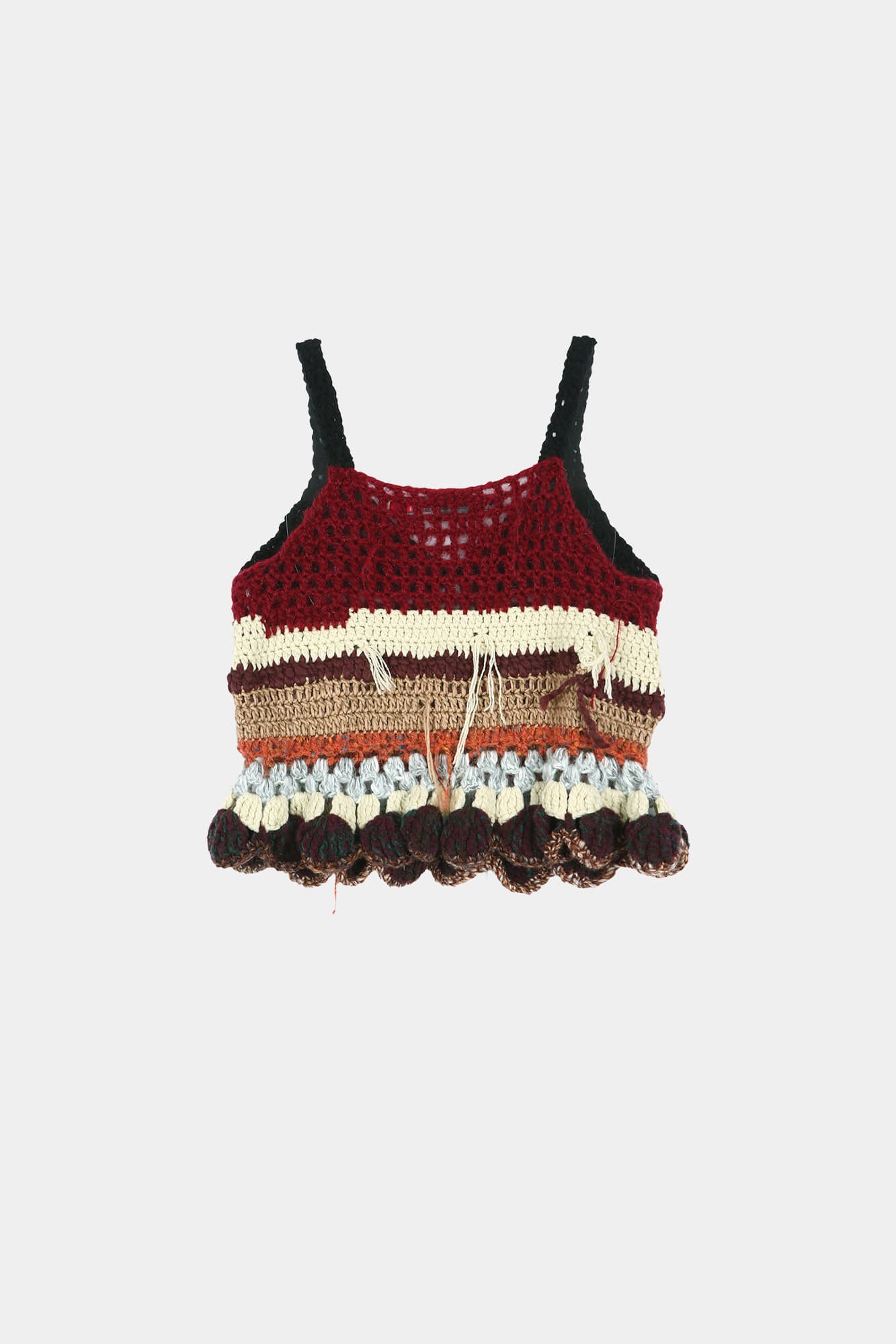 Andersson Bell - Hand-Crocheted Ruffle Hem Top (Multi) product image 8 | TRAB K-Fashion Australia