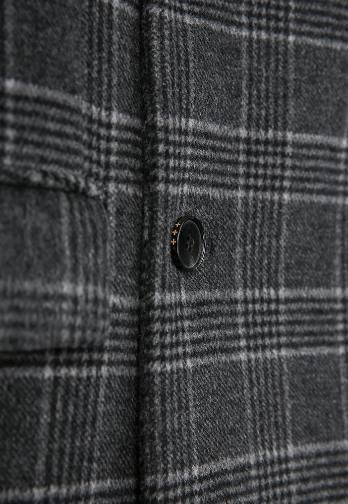 Tonywack - Rave Double Blazer (Grey Check (Australia Wool Winter Fabric)) product image 10 | TRAB K-Fashion Australia