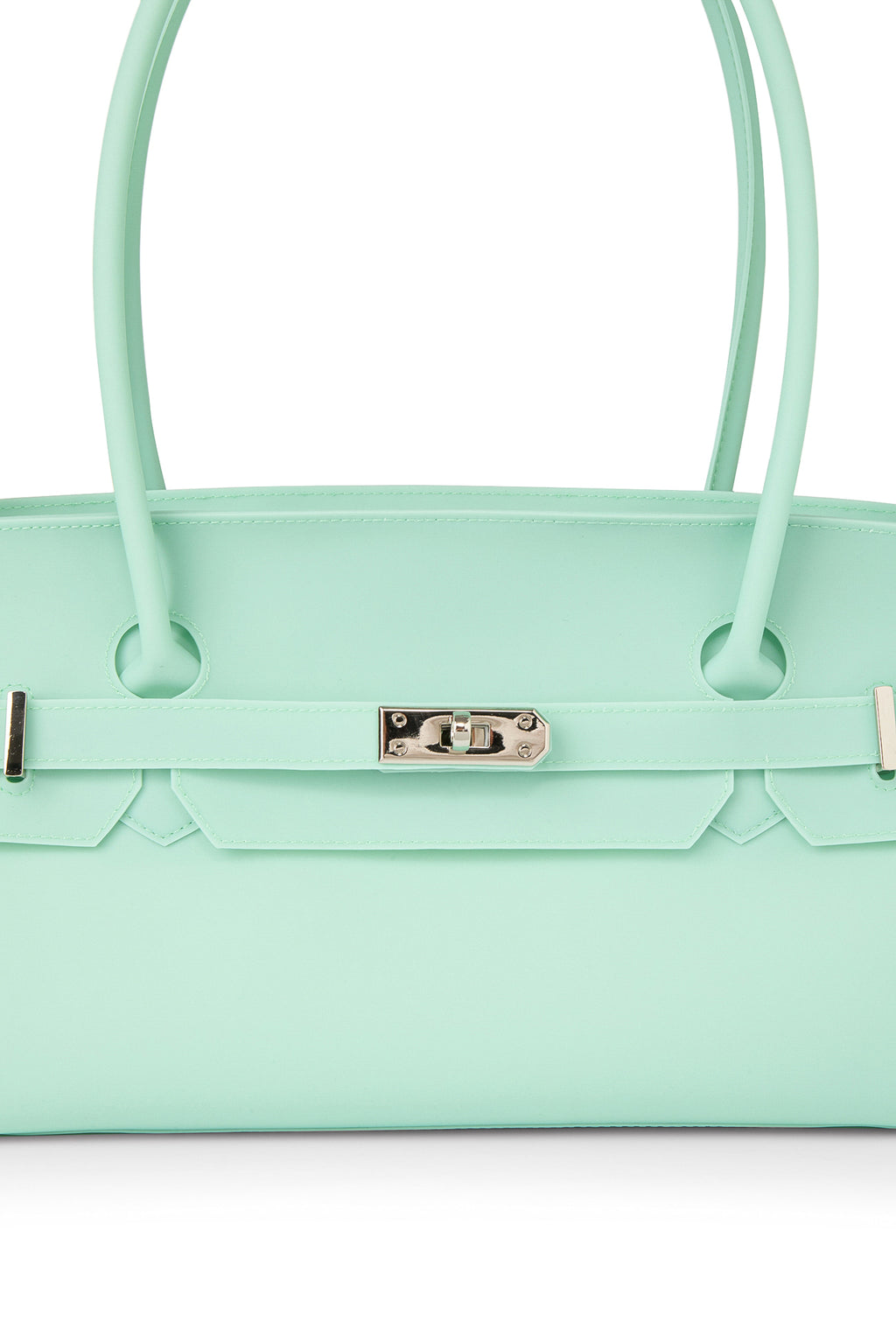Deinet - [free Card Wallet] Jelly Two-Way Bag (Mint) product image 6 | TRAB K-Fashion Australia