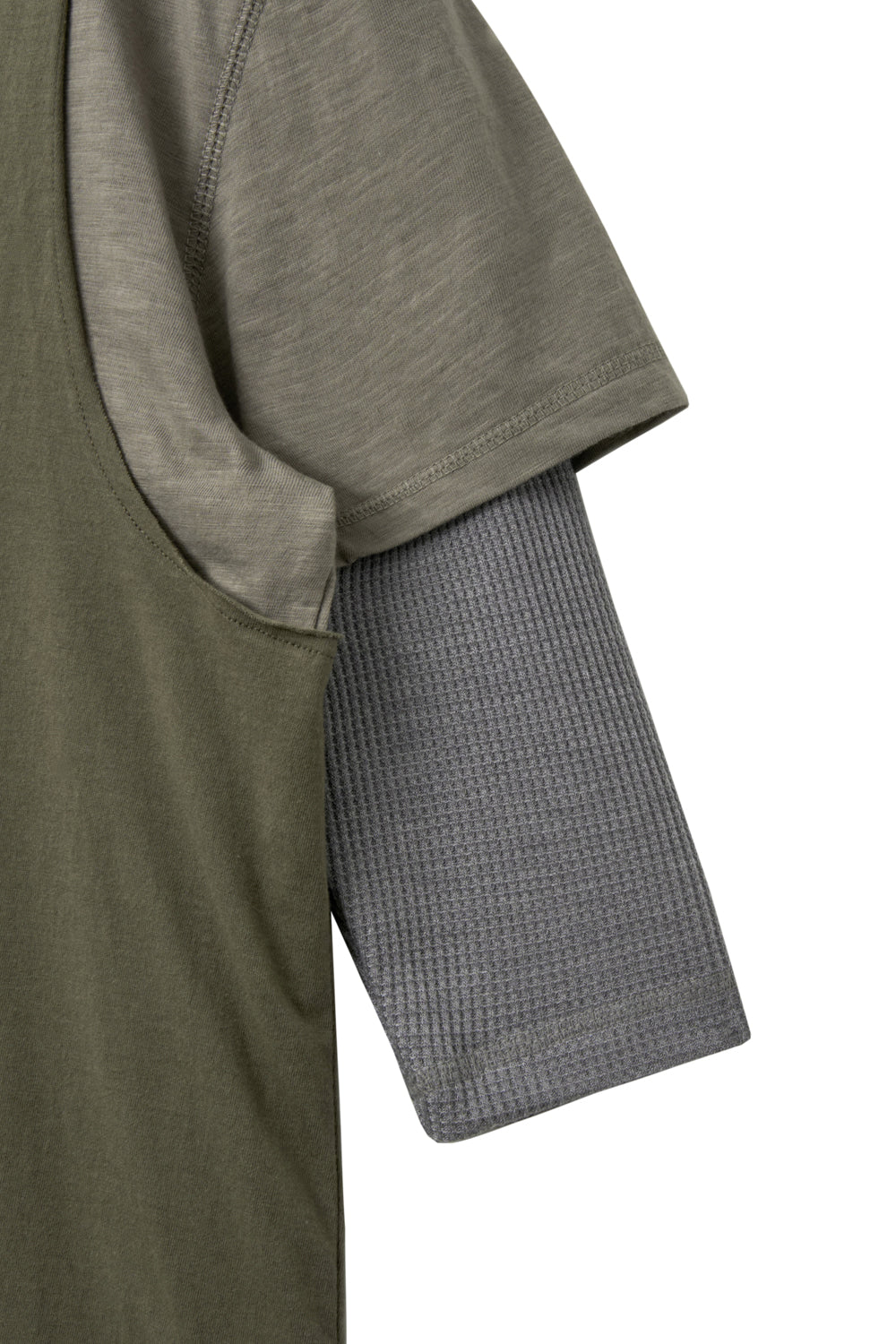 Hatchingroom - Triple Layered Tee (Olive) product image 4 | TRAB K-Fashion Australia