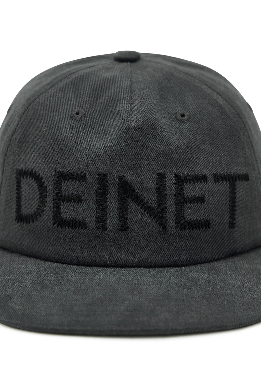 Deinet - Zigzag Logo Mini Bar Detail Cap (Charcoal) product image 4 | TRAB K-Fashion Australia