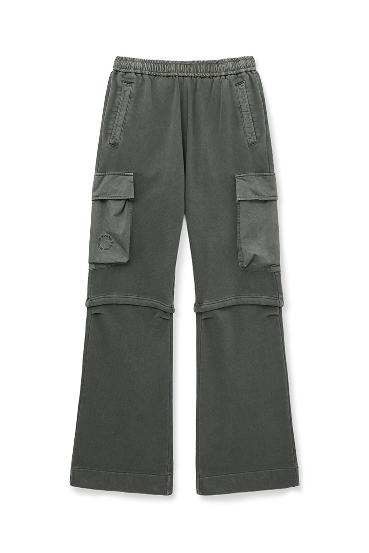 Matin Kim - [Pre-Order – Ships November 5] Pigment Dyed Cargo Pants (Charcoal) product image 1 | TRAB K-Fashion Australia