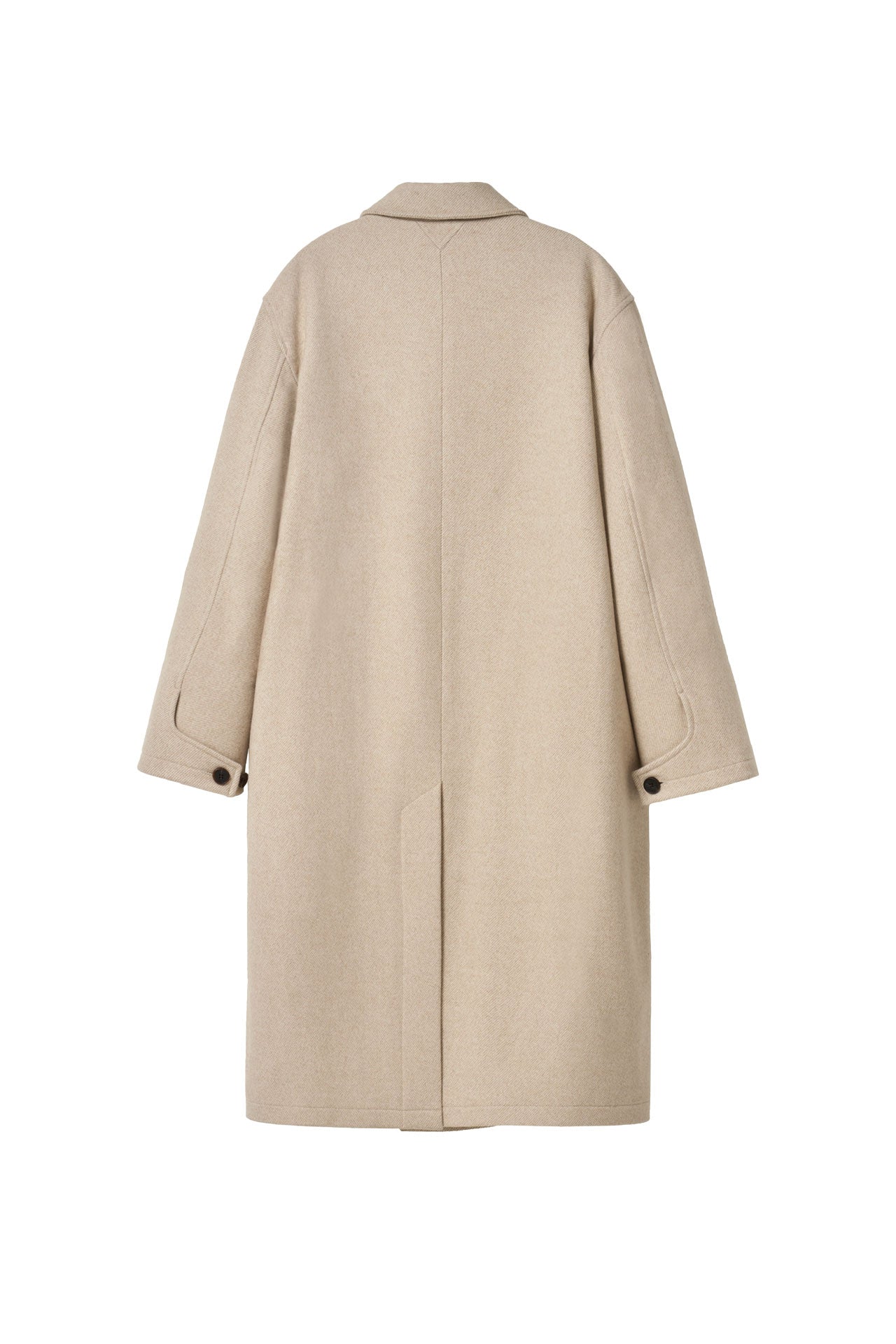STU - Layered Lapel Coat In (Ivory) product image 16 | TRAB K-Fashion Australia