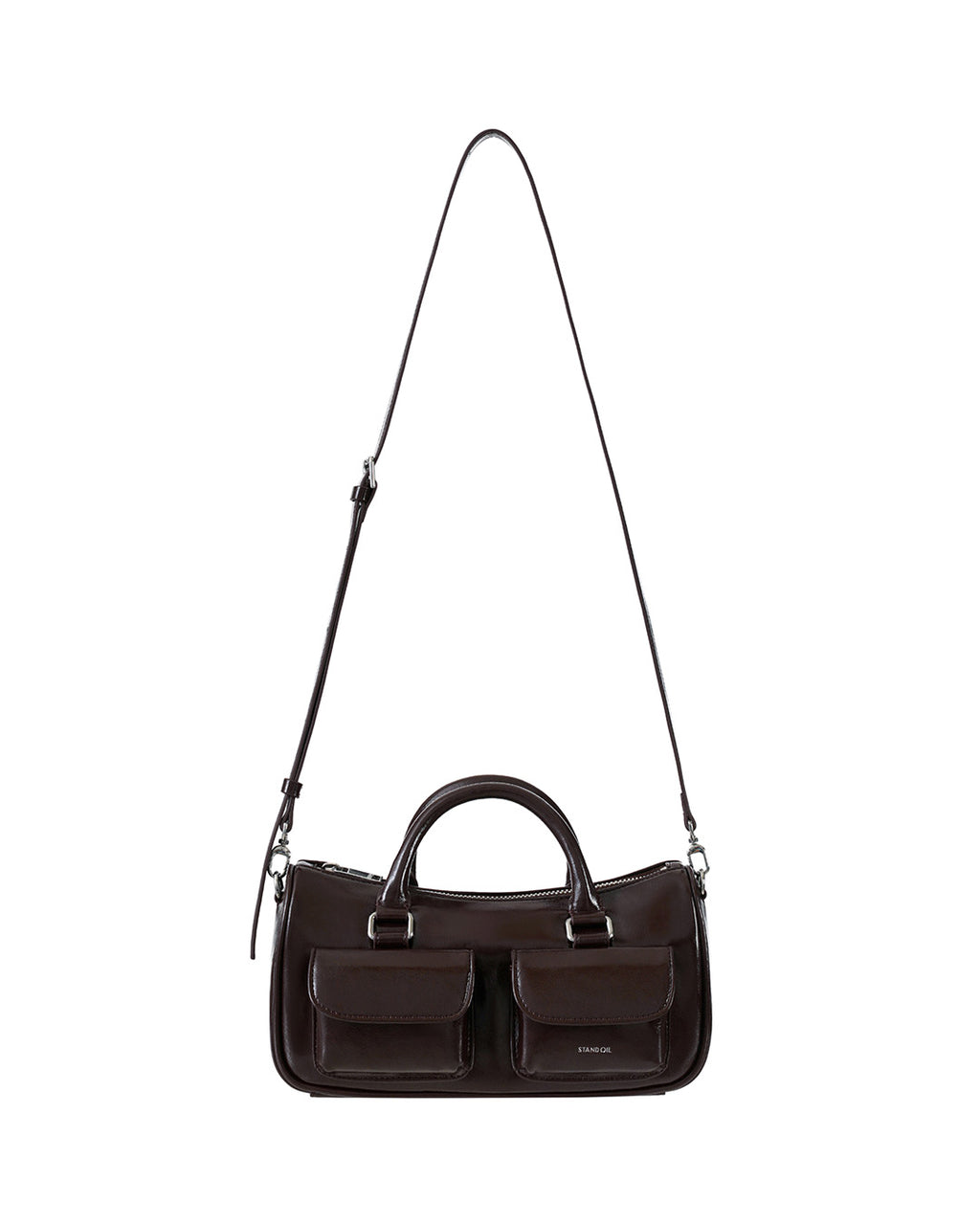 Stand Oil - Chubby Half Bag (Maroon) product image 5 | TRAB K-Fashion Australia
