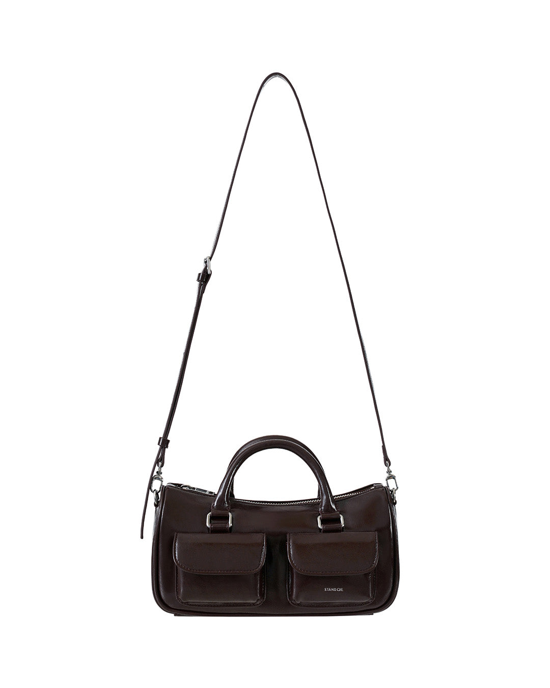 Stand Oil - Chubby Half Bag (Maroon) product image 5 | TRAB K-Fashion Australia