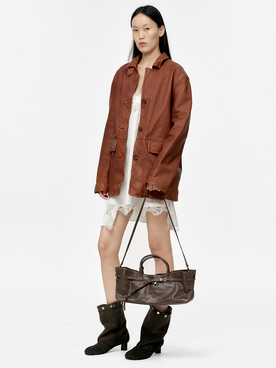Marge Sherwood - Grandma Used Bag (Washed Brown Pull-Up) product image 3 | TRAB K-Fashion Australia