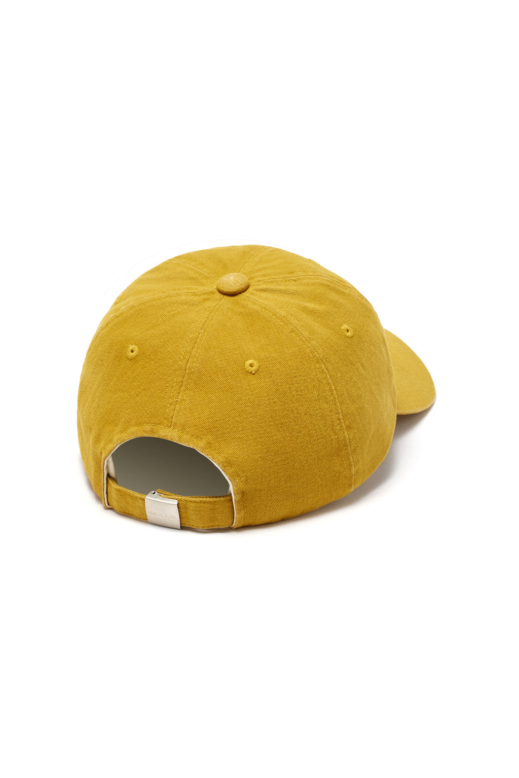 Matin Kim - Matin Cursive Ball Cap (Mustard) product image 3 | TRAB K-Fashion Australia