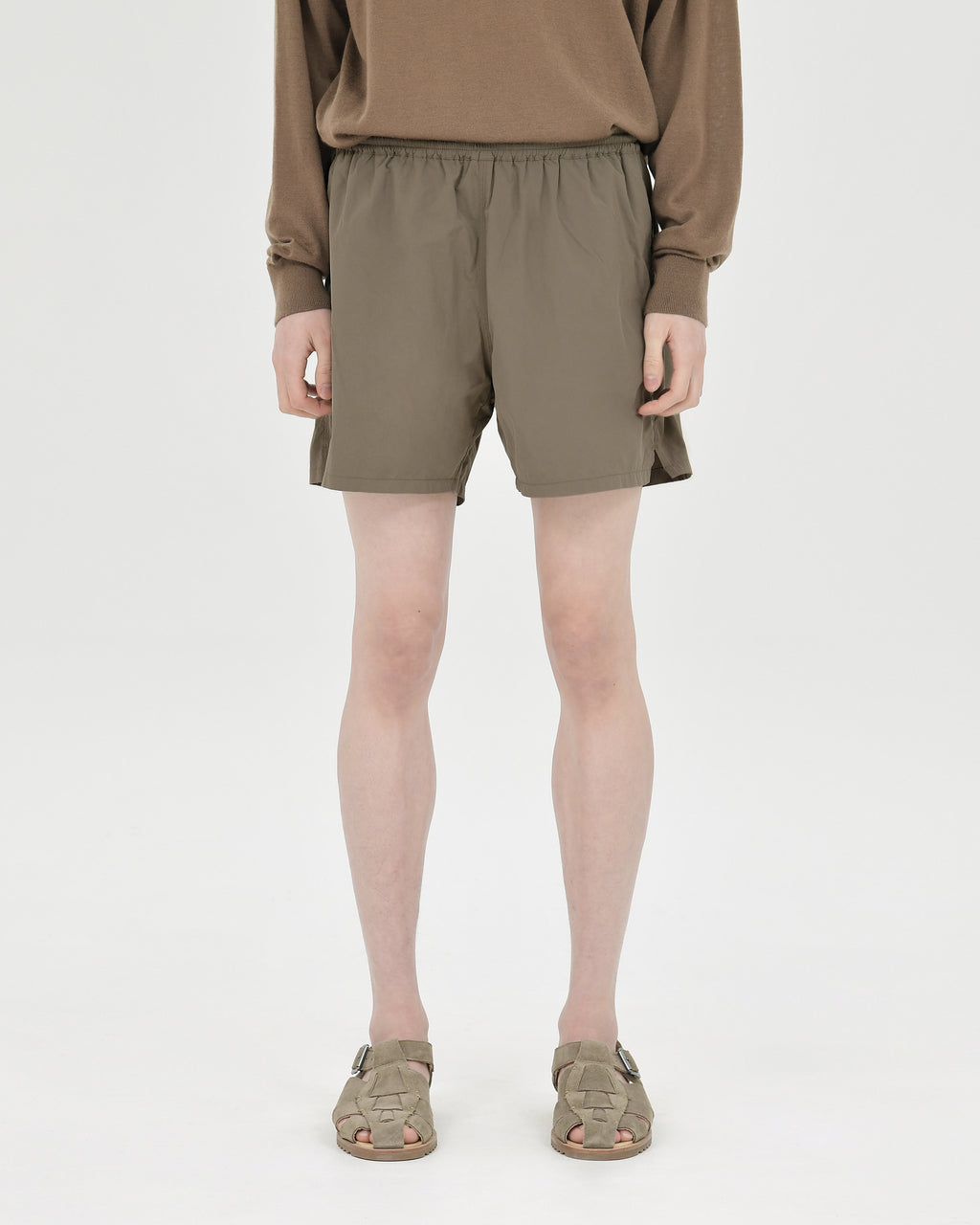 Brownyard - Nylon Shorts (Mocha) product image 1 | TRAB K-Fashion Australia