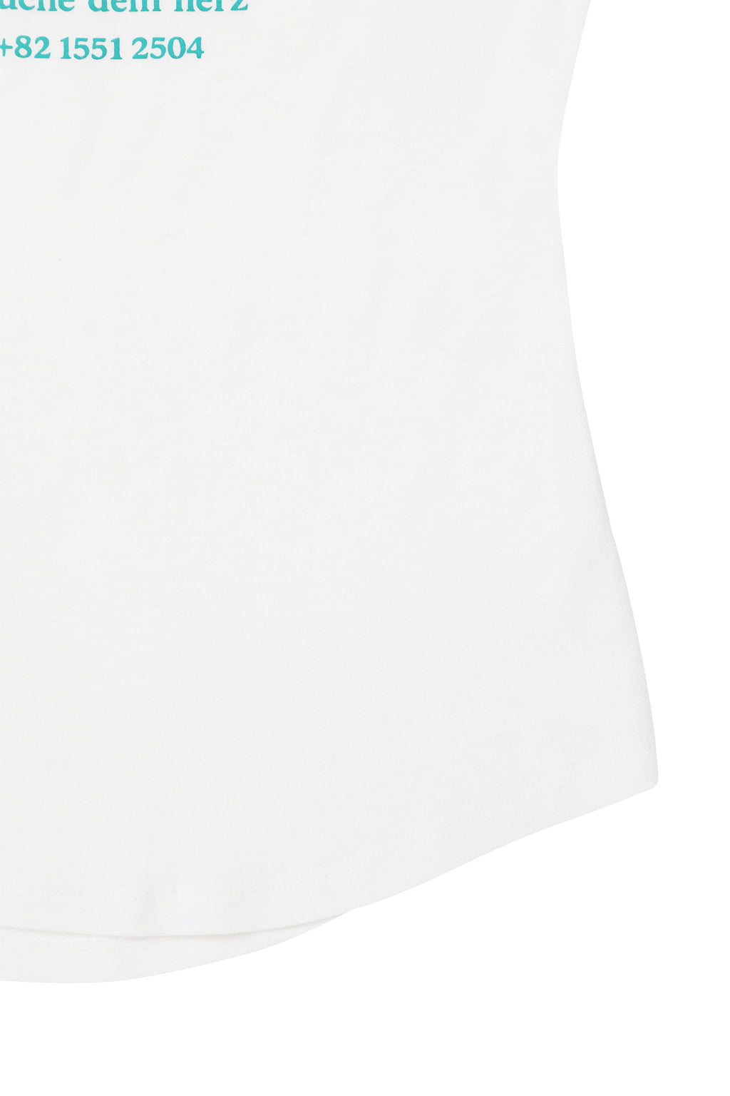 Deinet - V-Neck Lettering Sleeveless (White) product image 12 | TRAB K-Fashion Australia