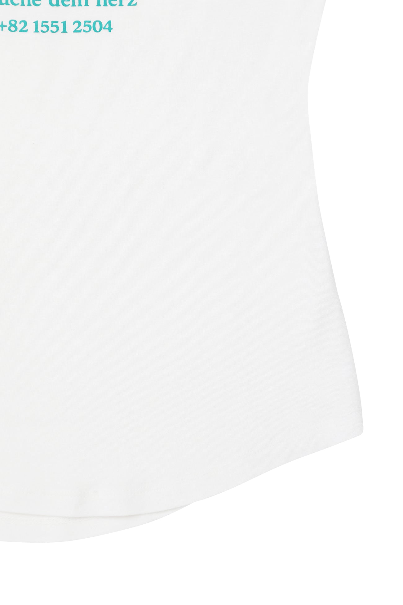 Deinet - V-Neck Lettering Sleeveless (White) product image 12 | TRAB K-Fashion Australia