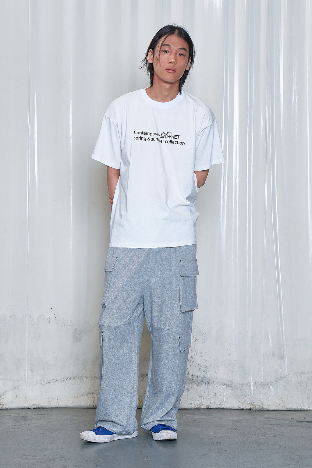 Deinet - Contemporary T-Shirt (White) product image 4 | TRAB K-Fashion Australia
