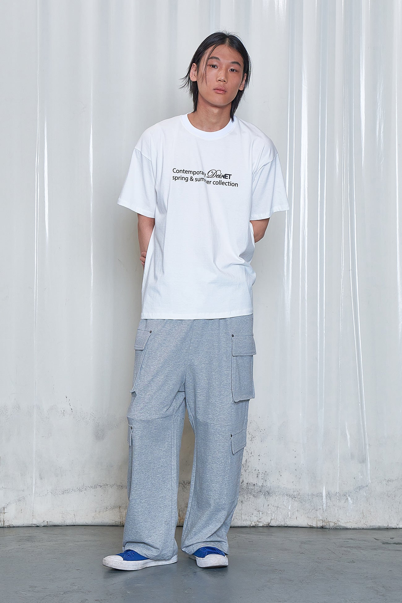 Deinet - Contemporary T-Shirt (White) product image 4 | TRAB K-Fashion Australia