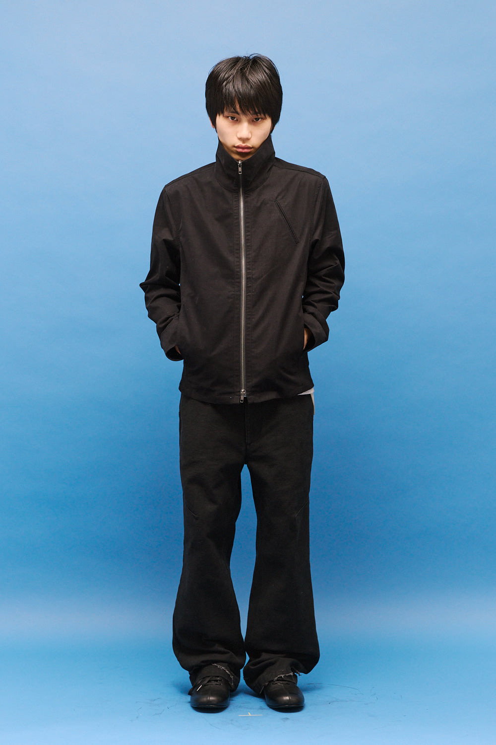 Hatchingroom - Funnel Neck Jacket (Black) product image 7 | TRAB K-Fashion Australia