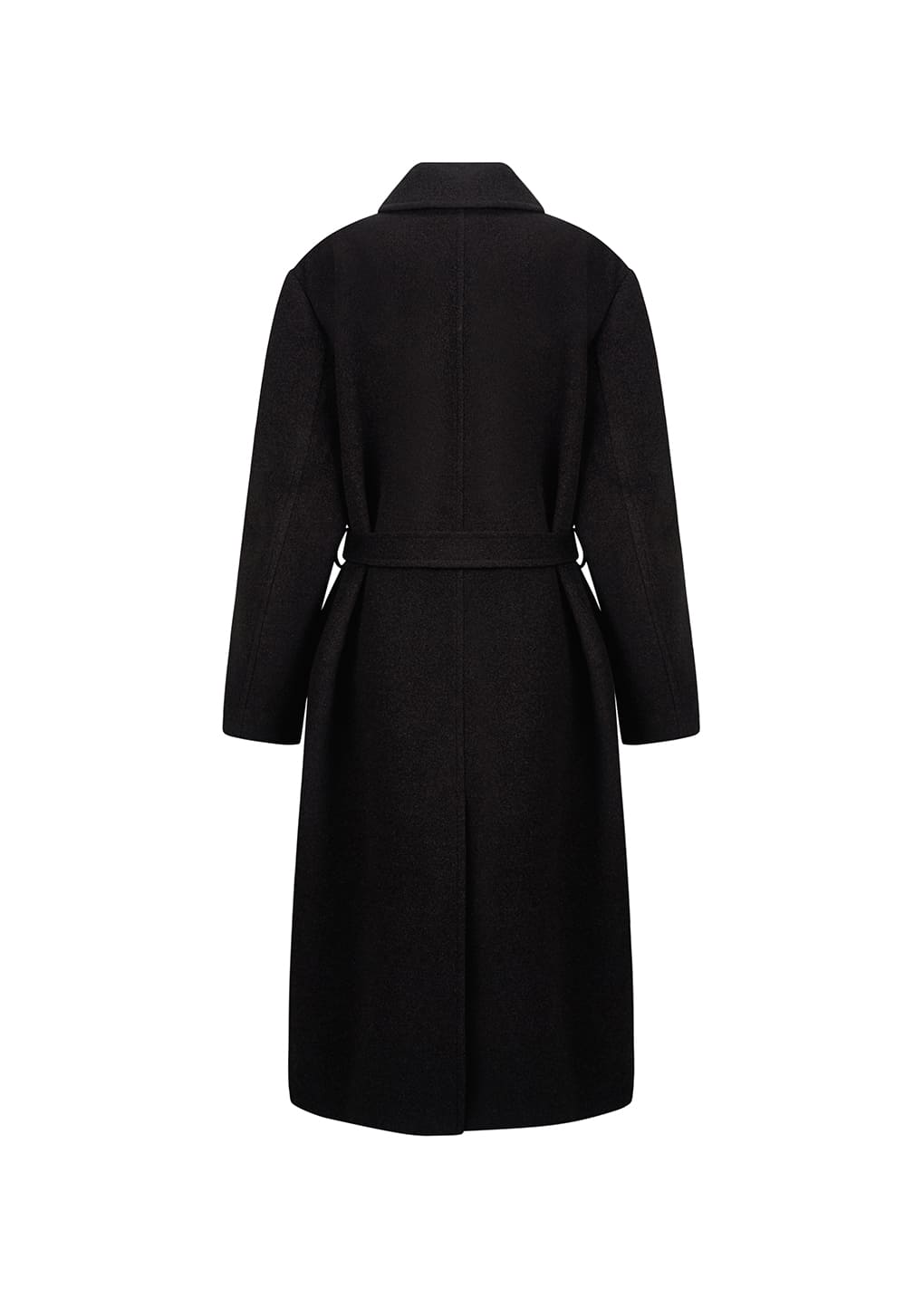 Amomento - men's single breasted long coat (Dark Brown) product image 10 | TRAB K-Fashion Australia