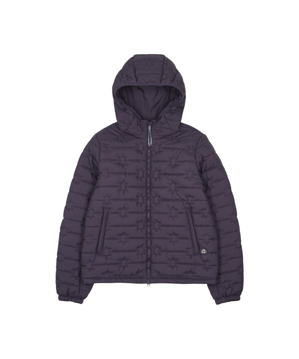 Coyseio - Fluffy Light Padded Jacket (Purple) product image 9 | TRAB K-Fashion Australia