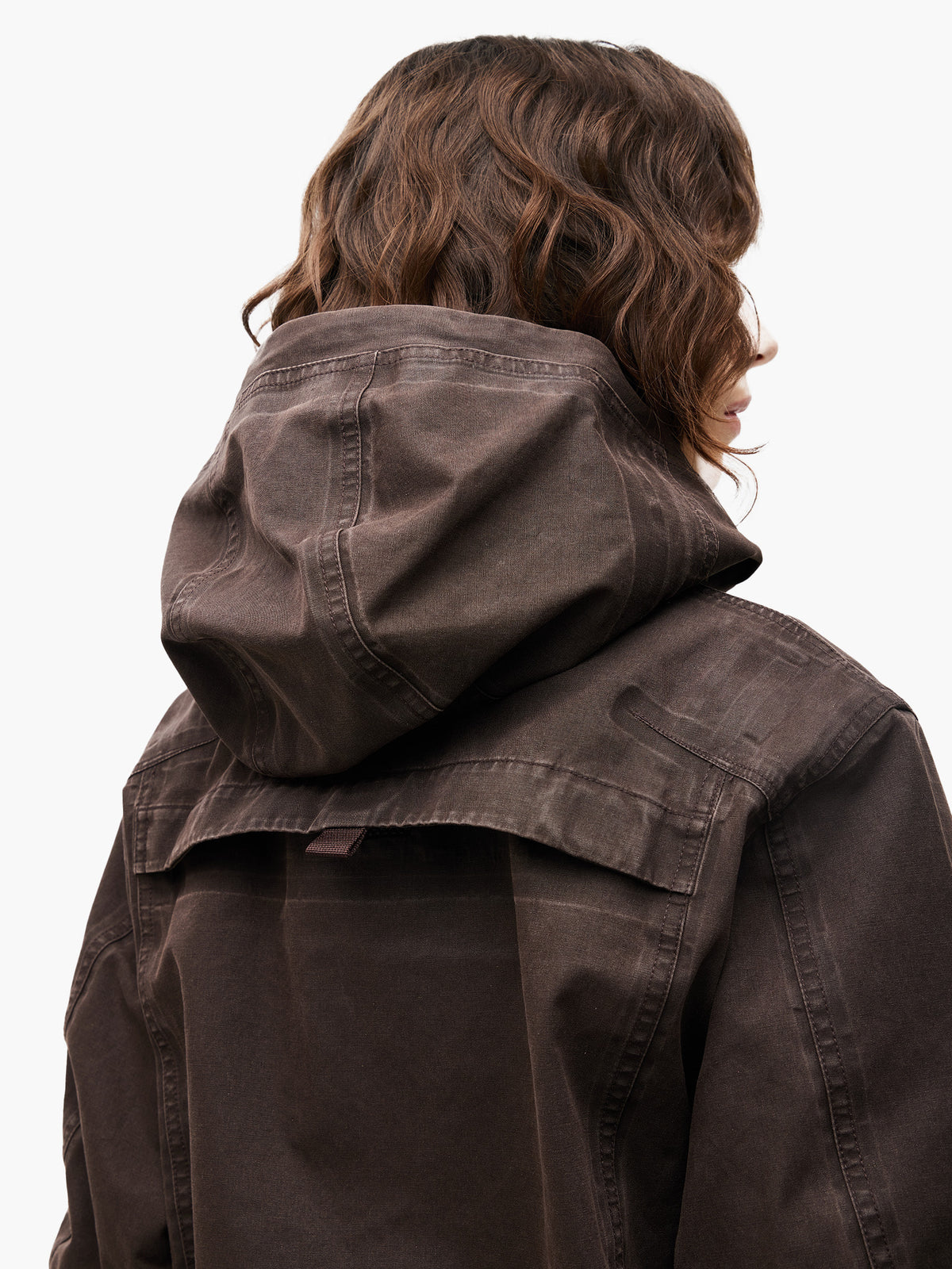 Jiyong Kim - Multi Pocket Jacket (Brown) product image 7 | TRAB K-Fashion Australia