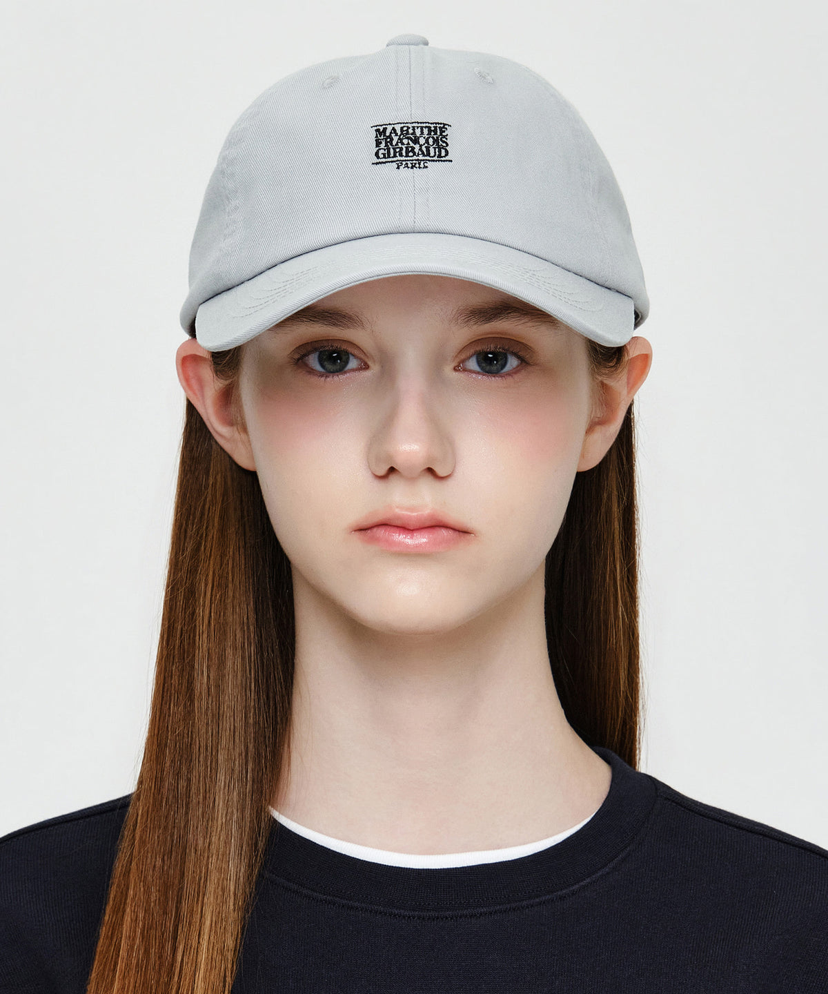 Marithe & Francois Girbaud - Micro Classic Logo Cap (Light Gray) product image 5 | TRAB K-Fashion Australia