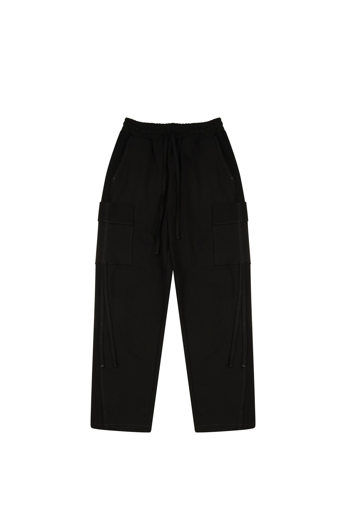 Matin Kim - Worker Cargo Pants (Black) product image 1 | TRAB K-Fashion Australia