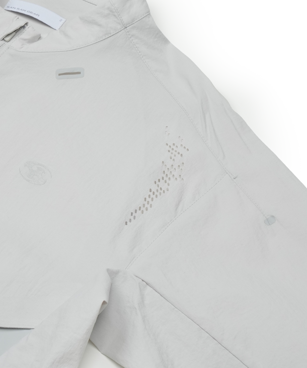 San San Gear - Laser Weld Jacket (Light Grey) product image 6 | TRAB K-Fashion Australia
