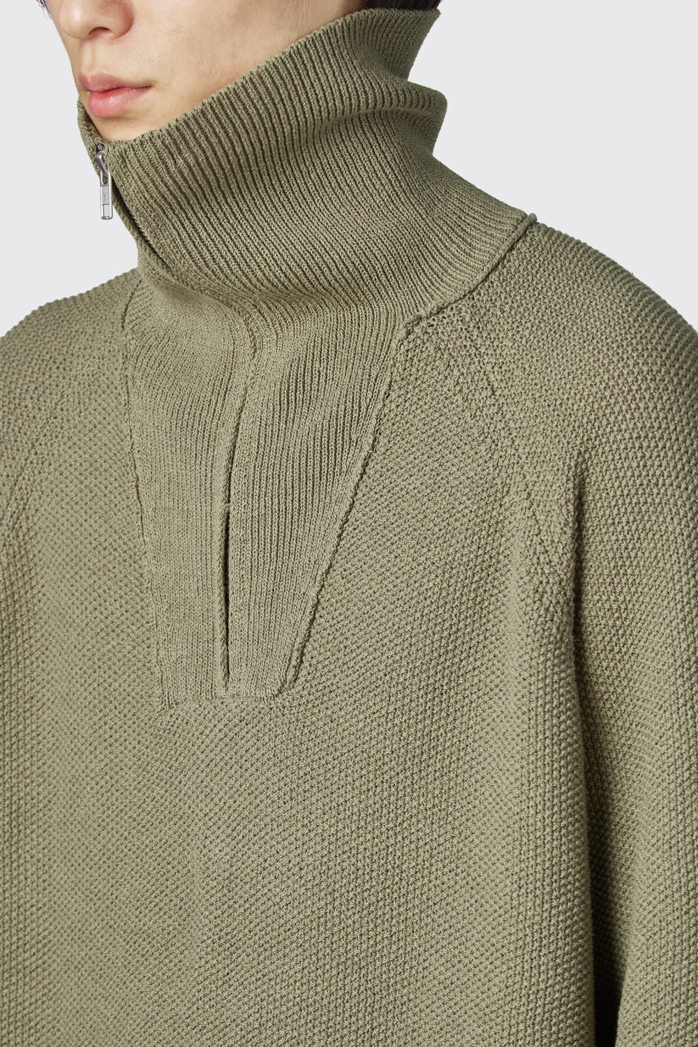 Hatchingroom - Vase Neck Knit (Olive) product image 14 | TRAB K-Fashion Australia