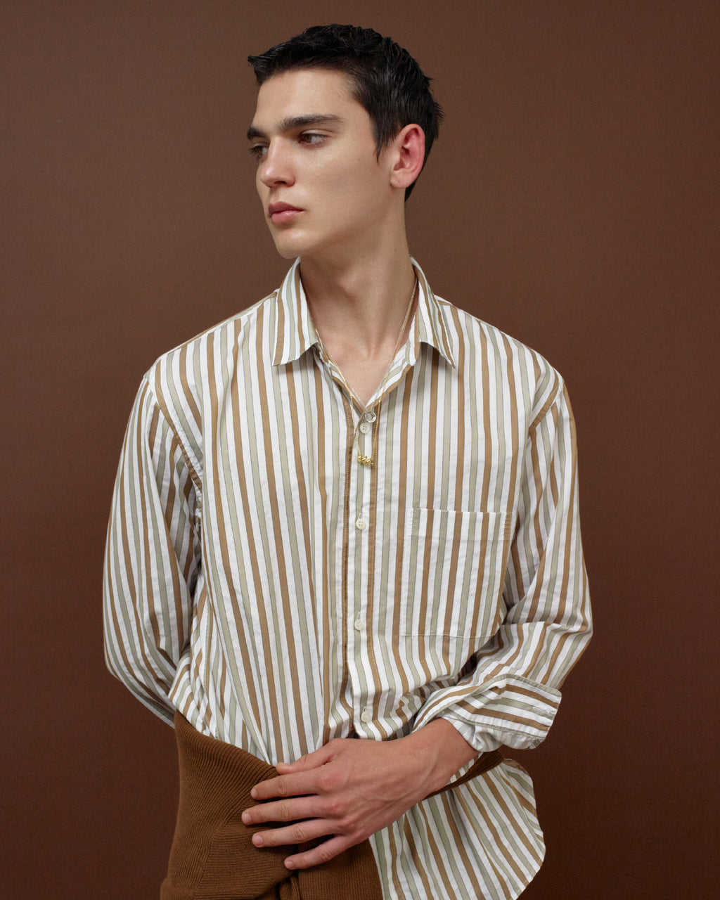 Numbering - Coiled Volume Pendant Necklace #4808 product image 3 | TRAB K-Fashion Australia