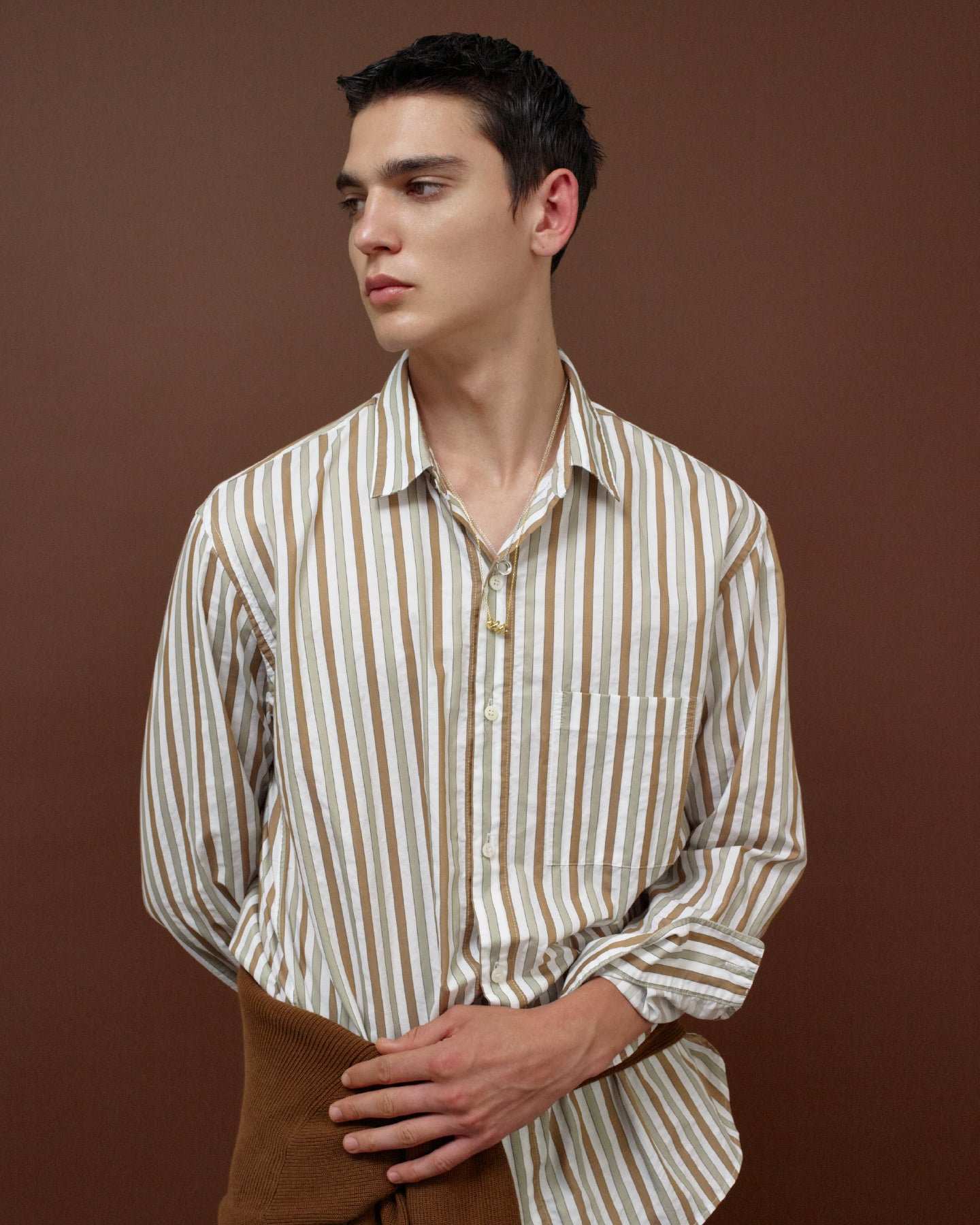 Numbering - Coiled Volume Pendant Necklace #4808 product image 3 | TRAB K-Fashion Australia