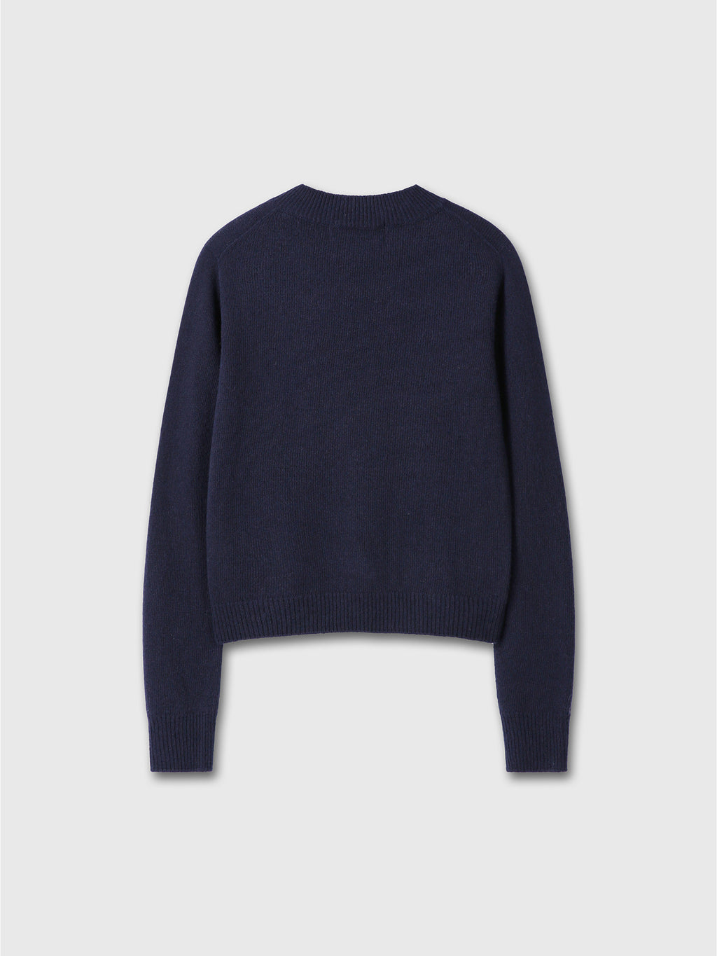 Tonywack - Cropped V-Neck Wool Sweater (Navy) product image 9 | TRAB K-Fashion Australia