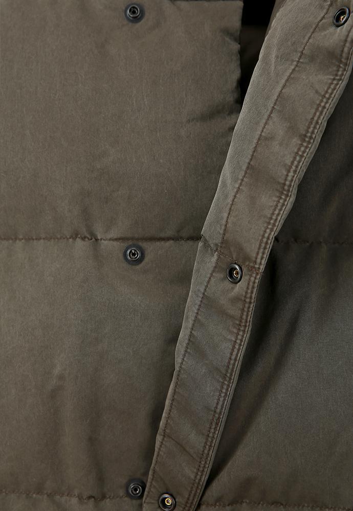 Art if acts - Garment Washed Puffer Down Jacket (Vintage Moss) product image 13 | TRAB K-Fashion Australia