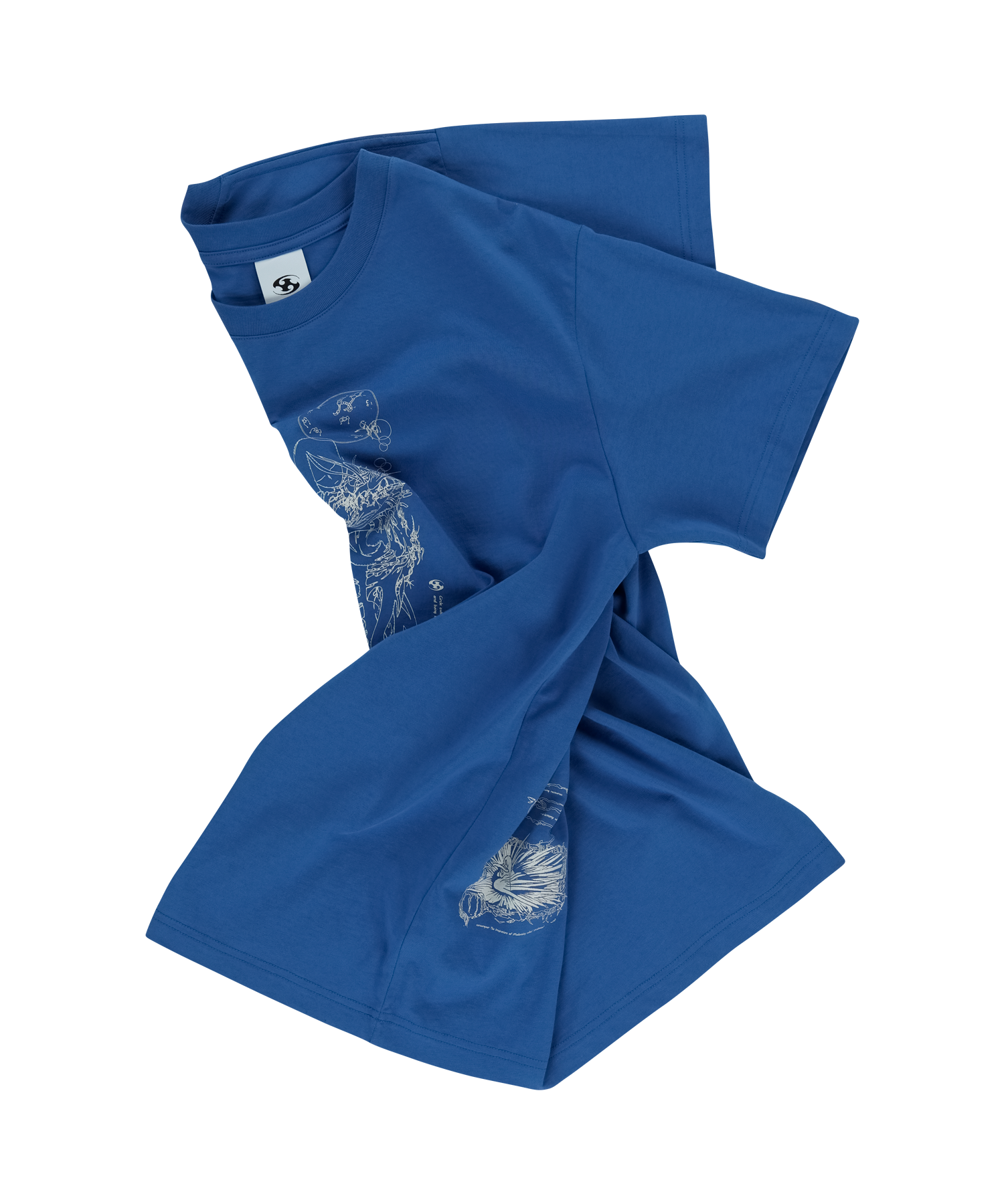 San San Gear - Cyclarian T-Shirt (Blue) product image 7 | TRAB K-Fashion Australia