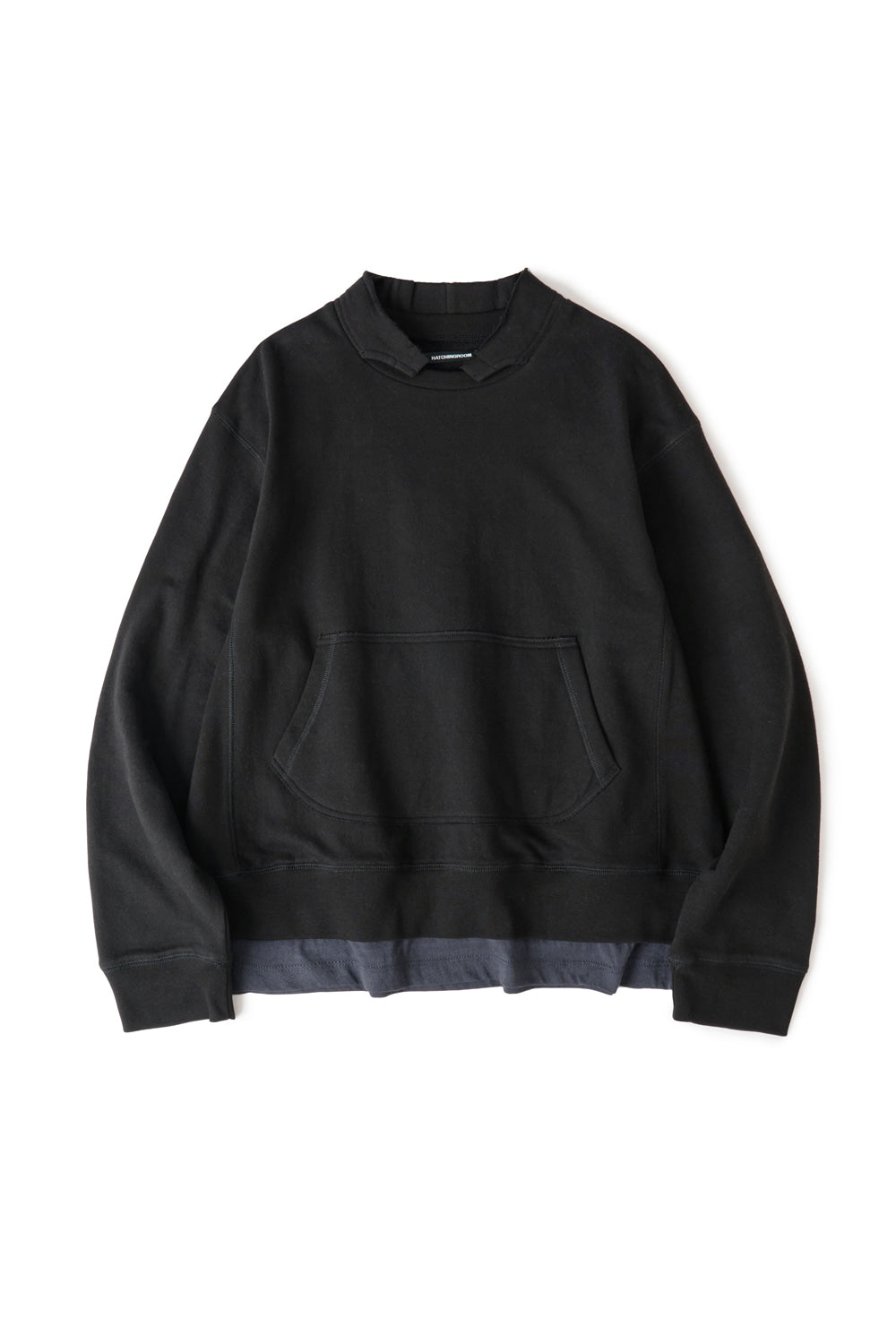 Hatchingroom - Overlay Sweatshirt (Black) product image 1 | TRAB K-Fashion Australia