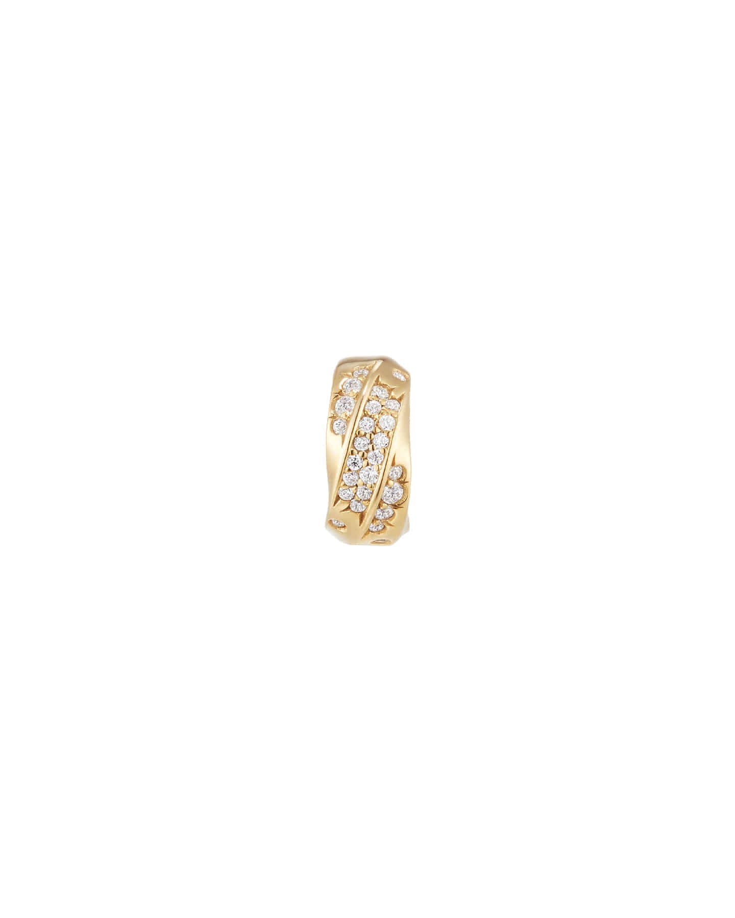 Numbering - Pave Sculpted Wave Ear Cuff #3123 product image 9 | TRAB K-Fashion Australia