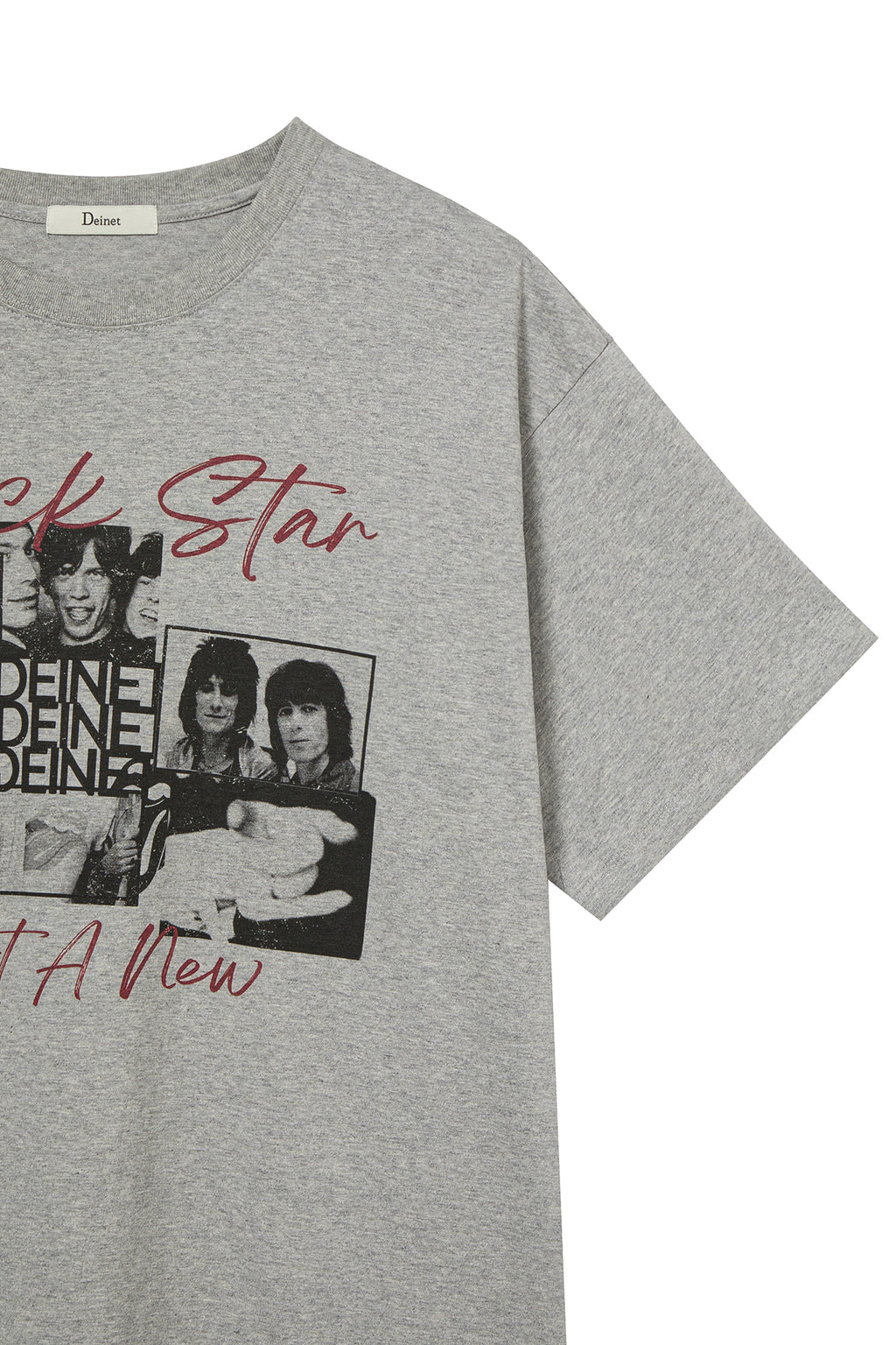 Deinet - Band Graphic T-Shirt (Melange Grey) product image 14 | TRAB K-Fashion Australia