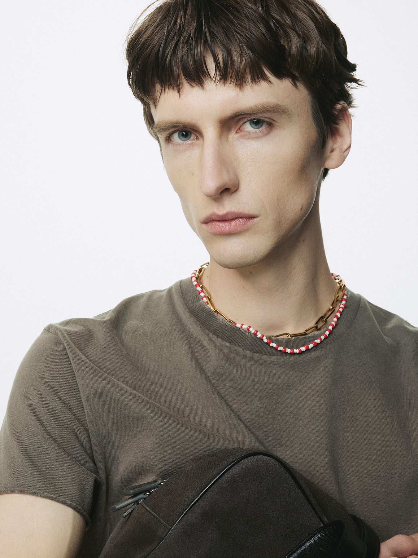 Tonywack - Garment Dyed Raw Edge T-Shirt (Faded Brown) product image 8 | TRAB K-Fashion Australia