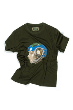 Ioedle - Tear Algorithm T-Shirt (Green) product image 1 | TRAB K-Fashion Australia