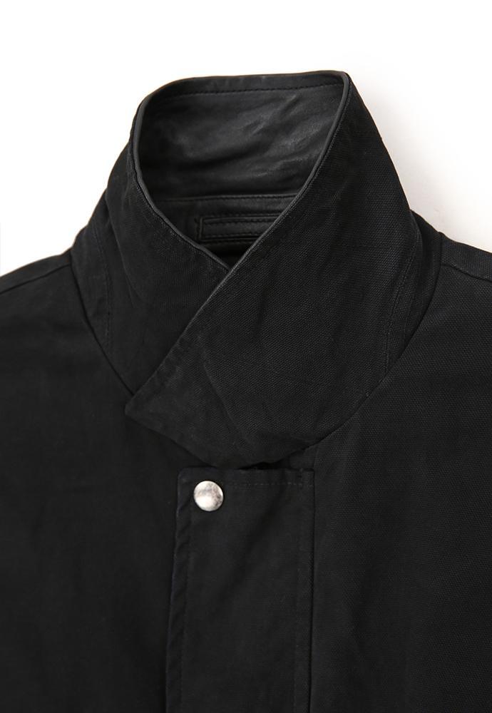Art if acts - Leather Collar Garment Field Jacket (Faded Black) product image 12 | TRAB K-Fashion Australia