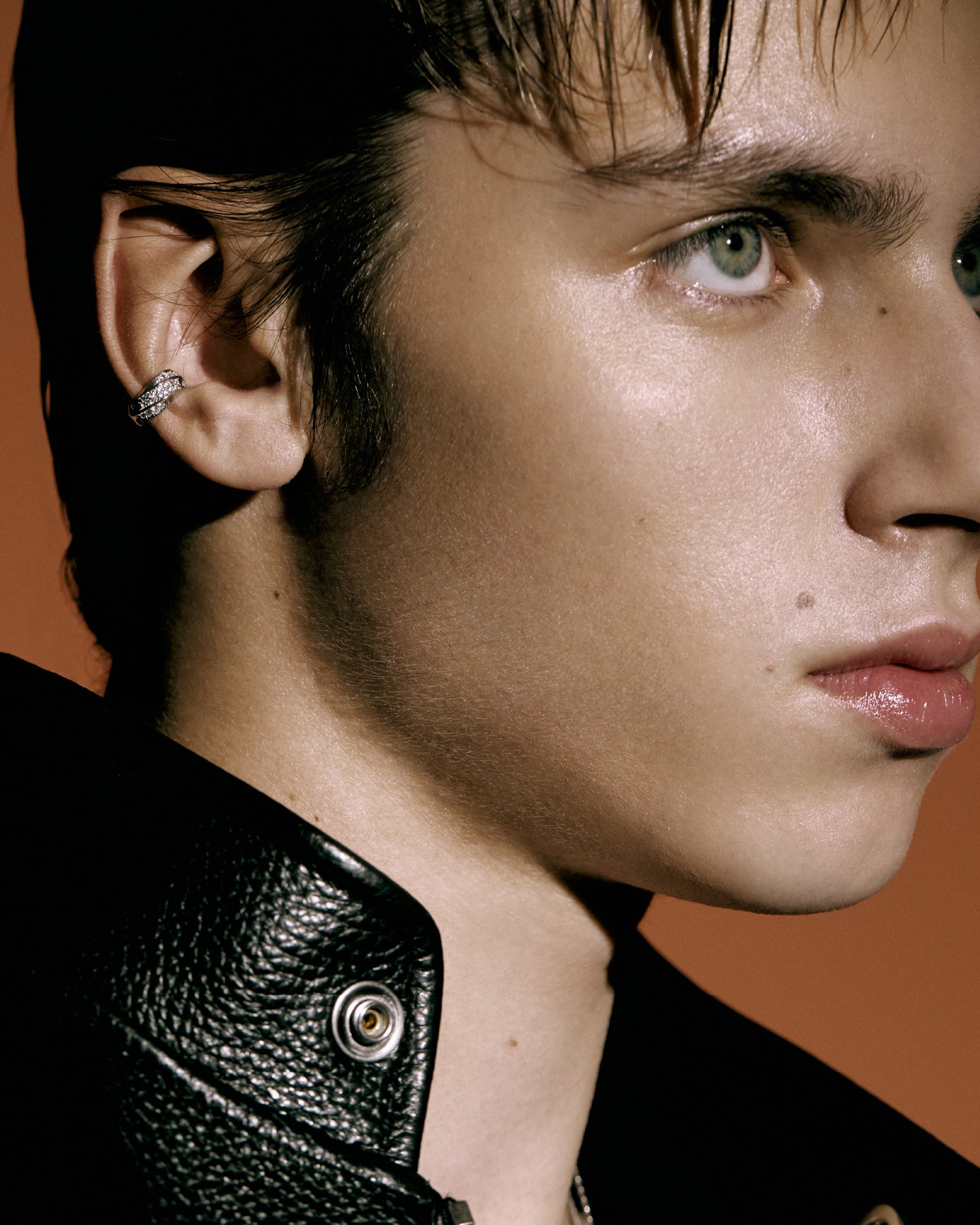 Numbering - Pave Sculpted Wave Ear Cuff #3123 product image 4 | TRAB K-Fashion Australia