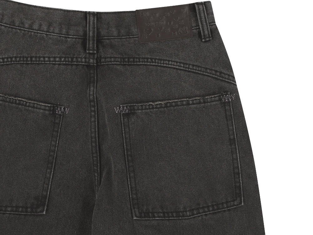 Coyseio - W Stitch Denim Pants (Black) product image 13 | TRAB K-Fashion Australia