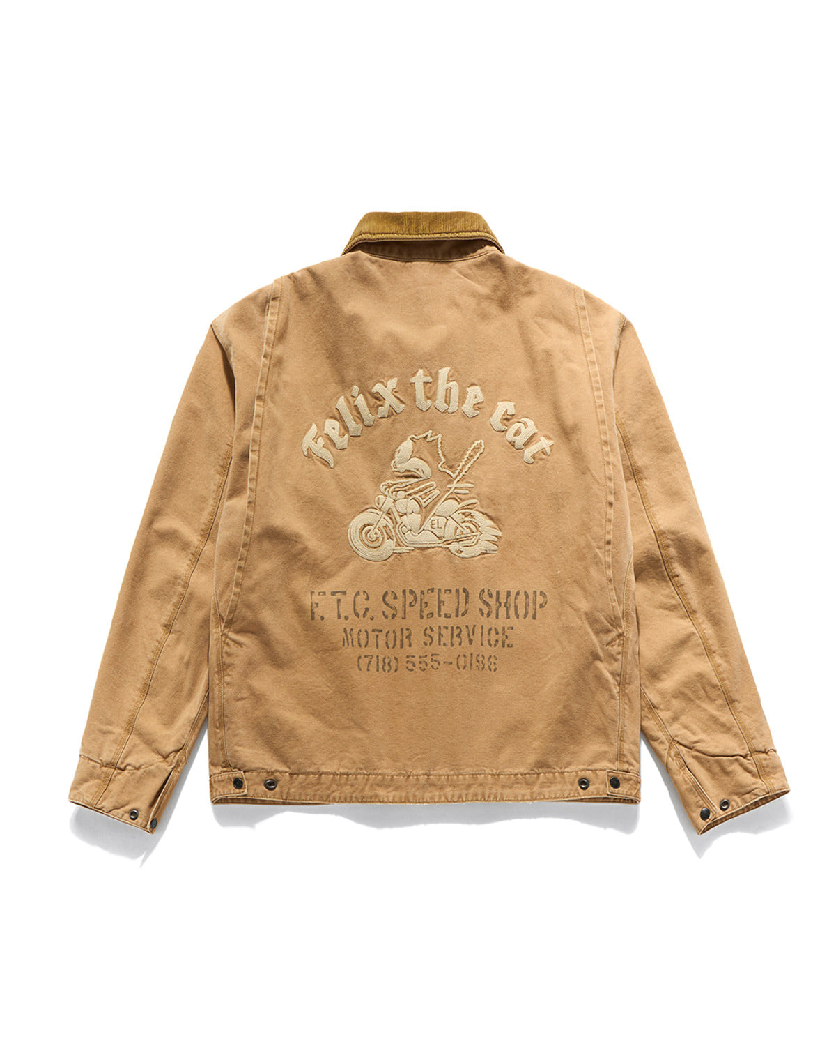Eastlogue - Felix Ironworker Rugged Jacket (Vintage Brown) product image 2 | TRAB K-Fashion Australia