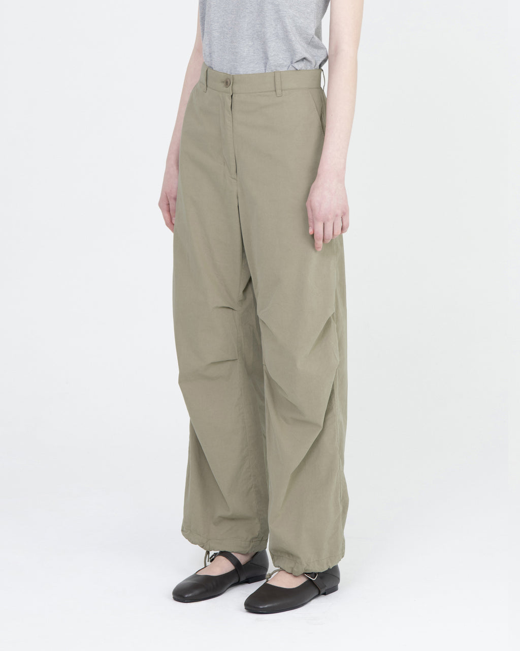 Brownyard - Washed Parachute Pants (Dark Beige) product image 2 | TRAB K-Fashion Australia