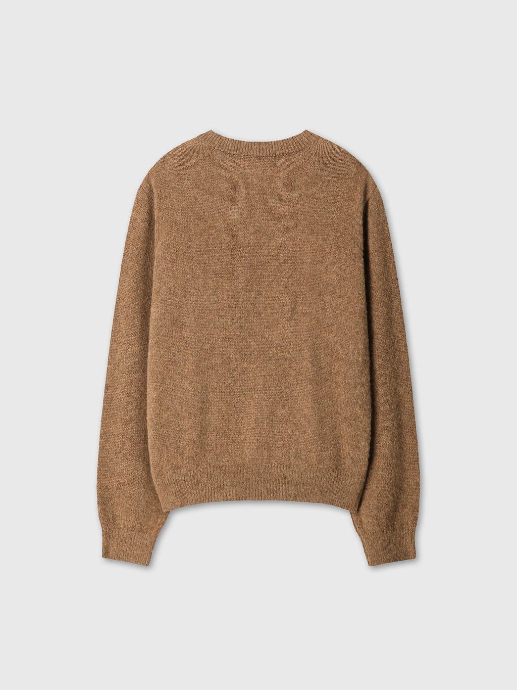 Tonywack - Brushed Shaggy Dog V-Neck Knit (Camel) product image 8 | TRAB K-Fashion Australia