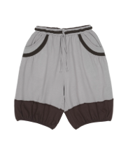 Coyseio - Pumpkin Sweat Shorts (Grey) product image 1 | TRAB K-Fashion Australia