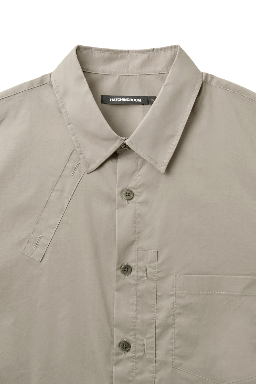 Hatchingroom - Plaket Shirt (Beige) product image 3 | TRAB K-Fashion Australia