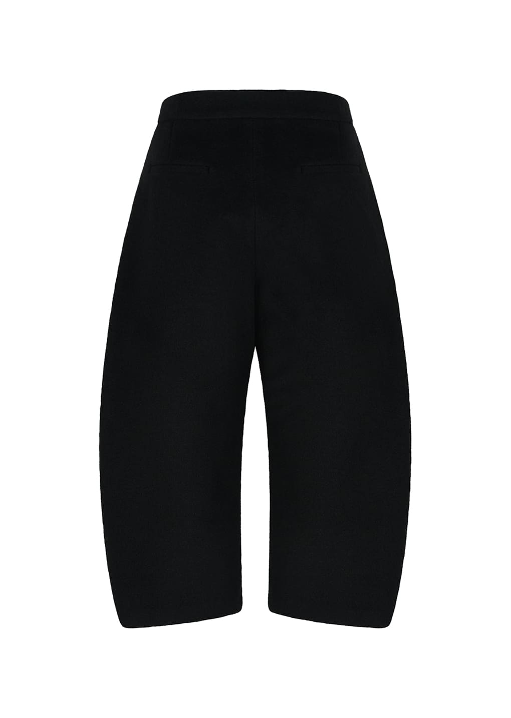 Amomento - curved culotte pants (Black) product image 3 | TRAB K-Fashion Australia