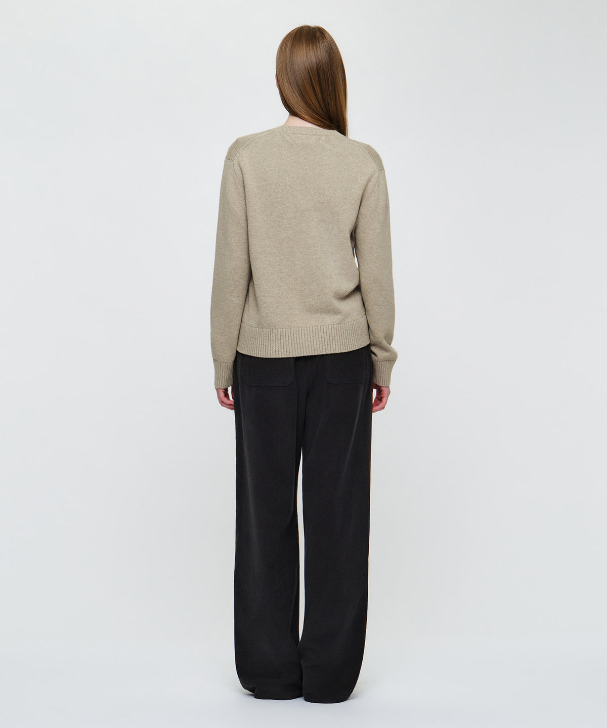 Marithe & Francois Girbaud - Corduroy Easy Pants (Charcoal) product image 4 | TRAB K-Fashion Australia