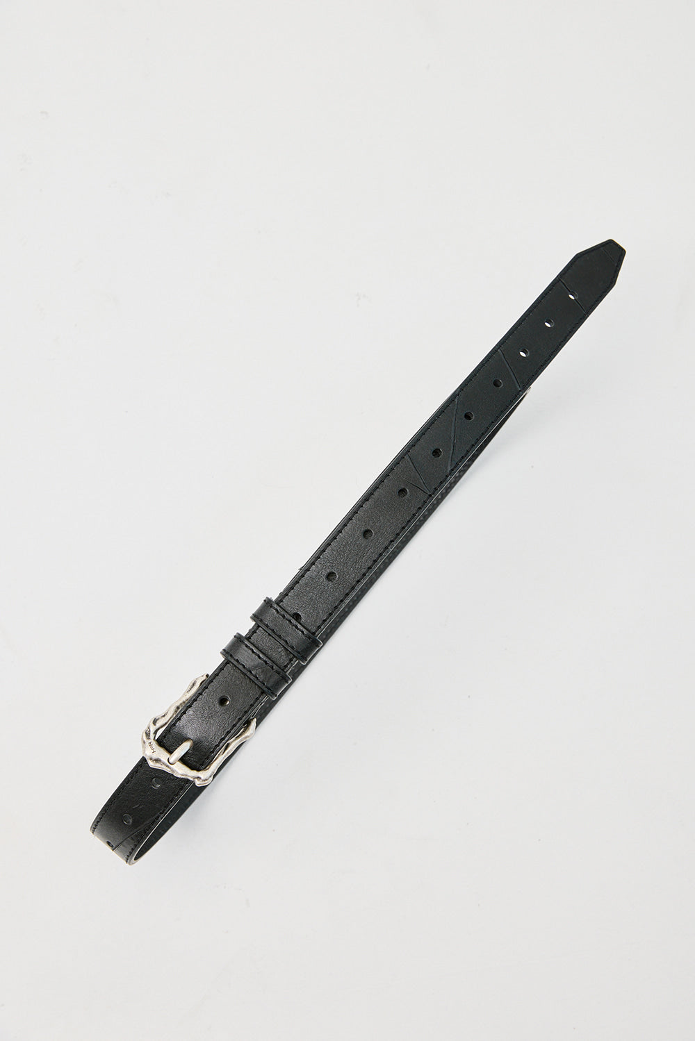 Hatchingroom - Rock Buckle Belt Slash (Black) product image 2 | TRAB K-Fashion Australia