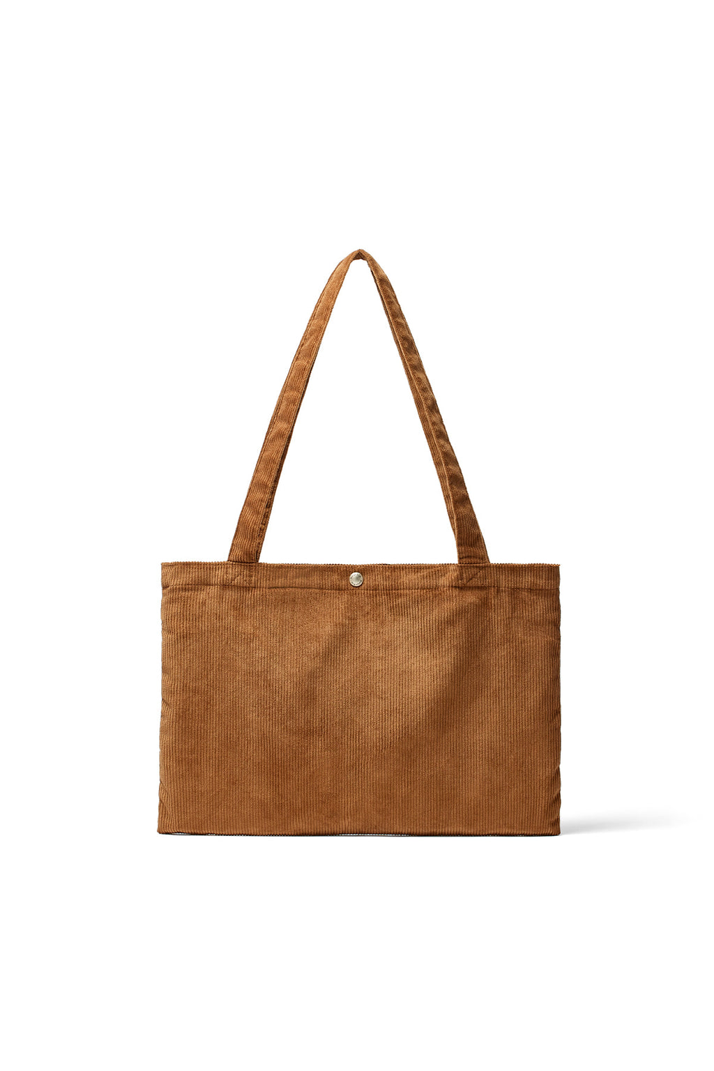 Matin Kim - Matin Corduroy Middle Ecobag (Brown) product image 2 | TRAB K-Fashion Australia