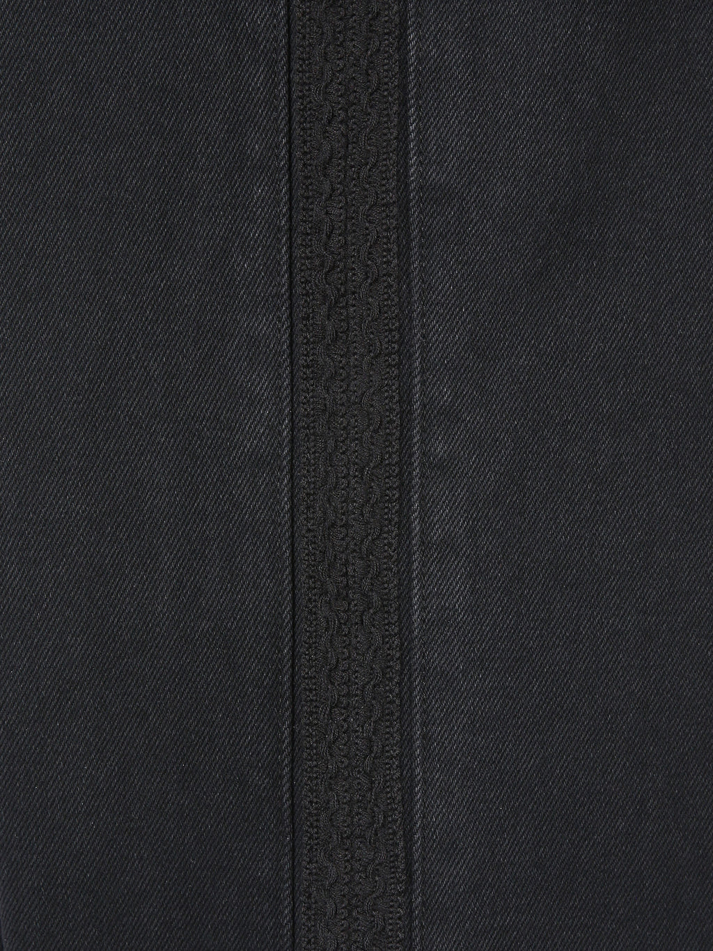 Tonywack - Side Panel Lace Trimmed Denim Jeans (Rinsed Black) product image 8 | TRAB K-Fashion Australia