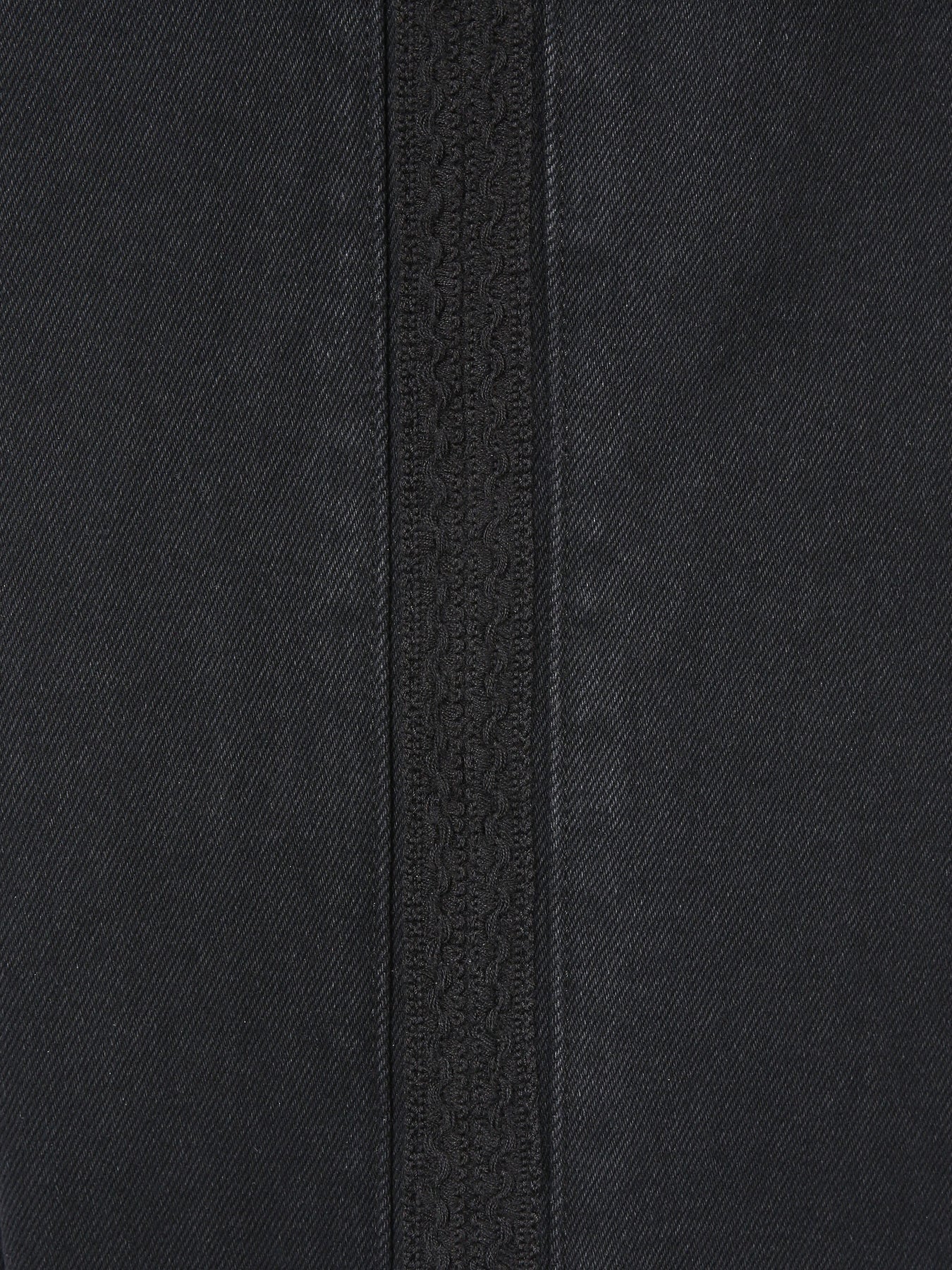 Tonywack - Side Panel Lace Trimmed Denim Jeans (Rinsed Black) product image 8 | TRAB K-Fashion Australia
